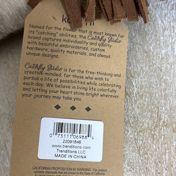 Brown and White Mini Bag - Picture 4 of 5